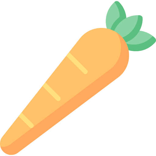 Carrot healthy food carrot food and restaurant icon