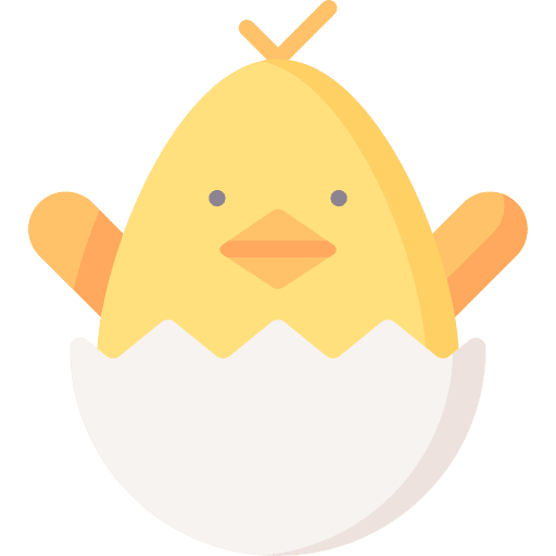 Chick animal easter animals icon