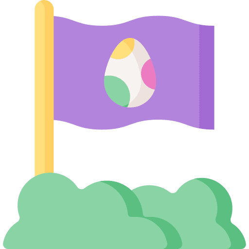 Flag event celebration easter egg icon