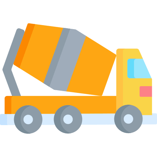 Concrete mixer concrete truck mixer truck truck icon