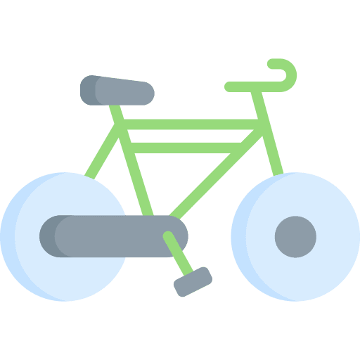 Bicycle transportation sports bicycle icon