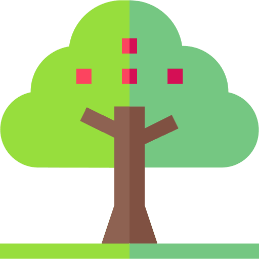 Fruit tree garden gardening nature icon