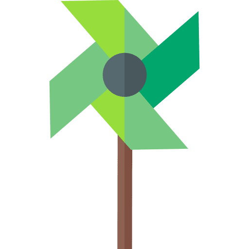 Pinwheel pinwheel spring windmill icon