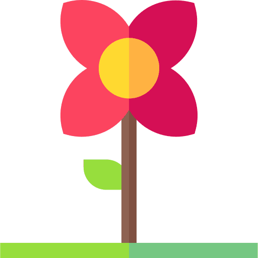 Flower blossom flower petals icon