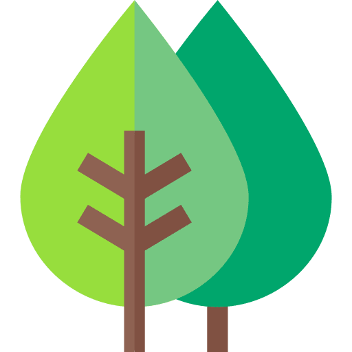 Leaf botanical plant nature icon