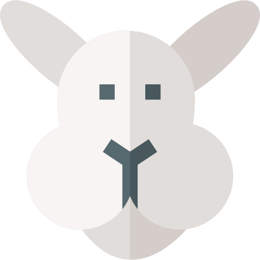 Rabbit easter rodent animals icon