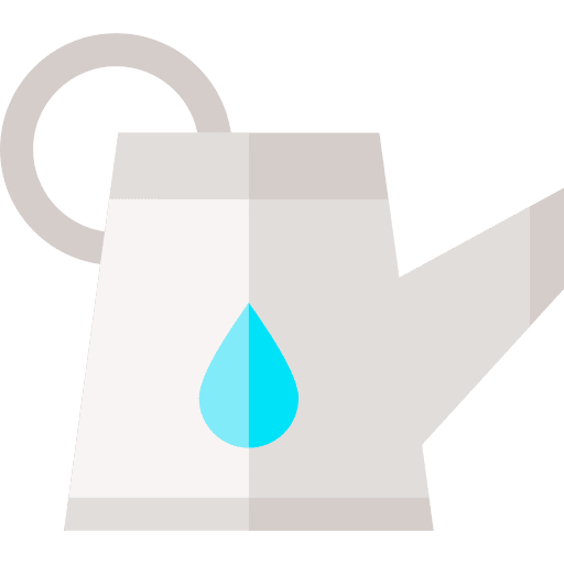 Watering can farm water bucket equipment icon