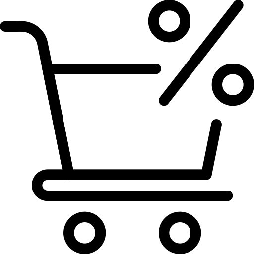 Discount ui sales online store icon