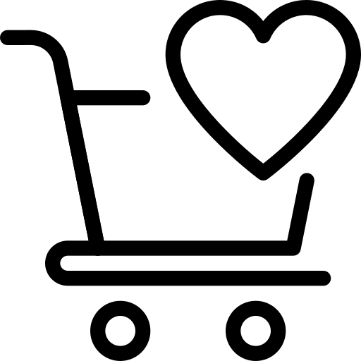 Wishlist shopping store wishlist commerce and shopping icon