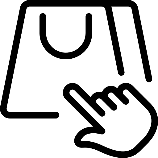 Click purchase ecommerce ui icon