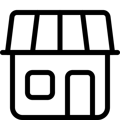 Supermarket supermarket online store ecommerce icon