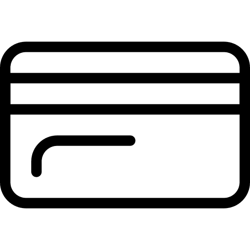 Credit card payment method commerce and shopping business and finance icon