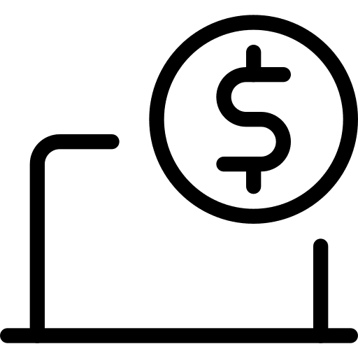 Online payment transaction online payment checkout icon