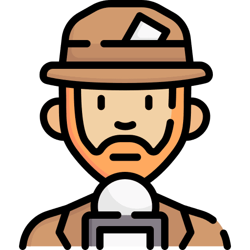 Journalist professions and jobs journalist hat icon