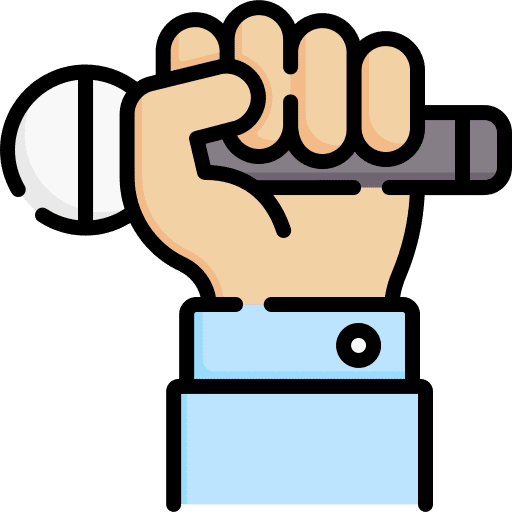 Freedom hands and gestures freedom journalism icon