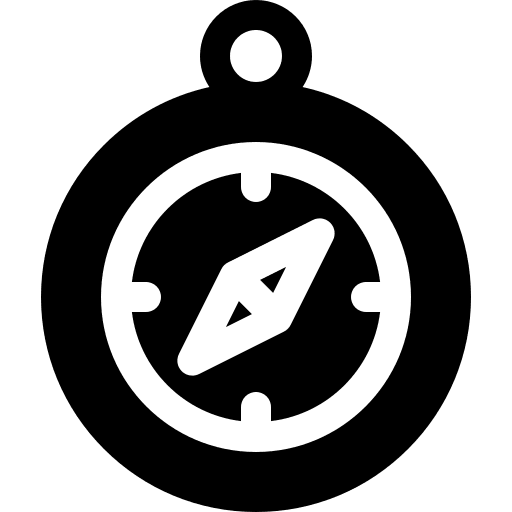 Compass maps and location cardinal points compass icon
