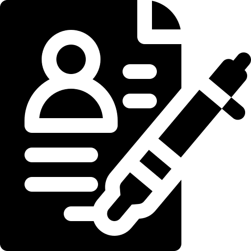 Contract document contract documentation icon