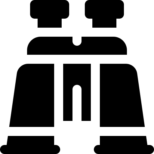 Binoculars eyes binoculars see icon