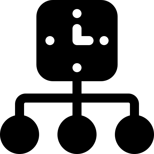 Time management time management organization schedule icon