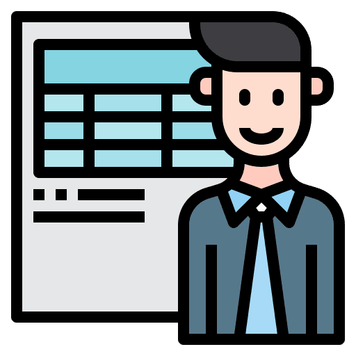 Bookkeeping accounting finance bookkeeping icon