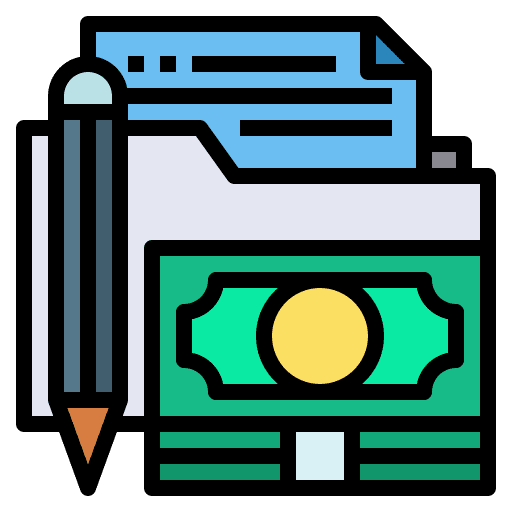 Money money business and finance business icon