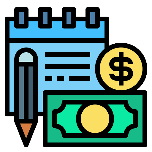 Calendar finance business and finance financial icon