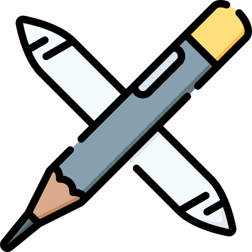 Graphite pencil artist stump art and design icon