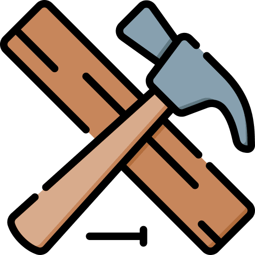 Hammer construction and tools home repair tools icon