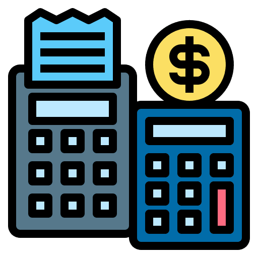 Receipt business business and finance financial icon