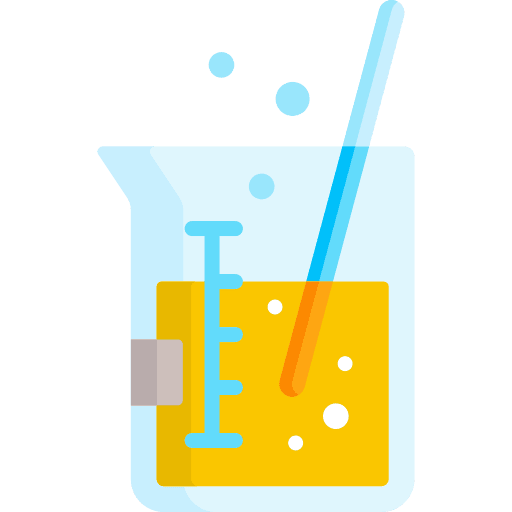 Beaker laboratory rod education icon