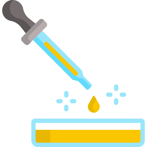 Dropper sample dropper equipment icon