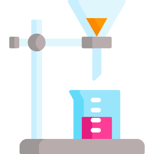 Funnel lab education beaker icon