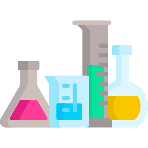 Lab tool lab tool experiment flasks icon