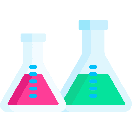 Erlenmeyer science chemistry lab icon
