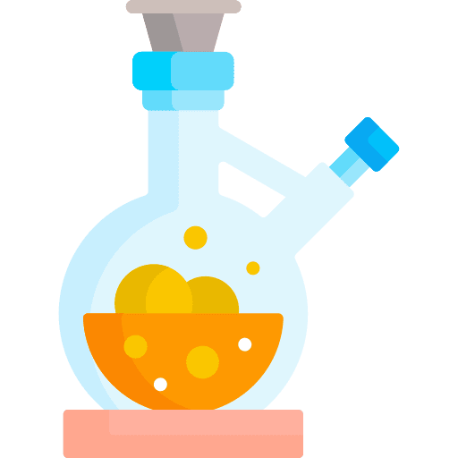 Schlenk education flask tool icon