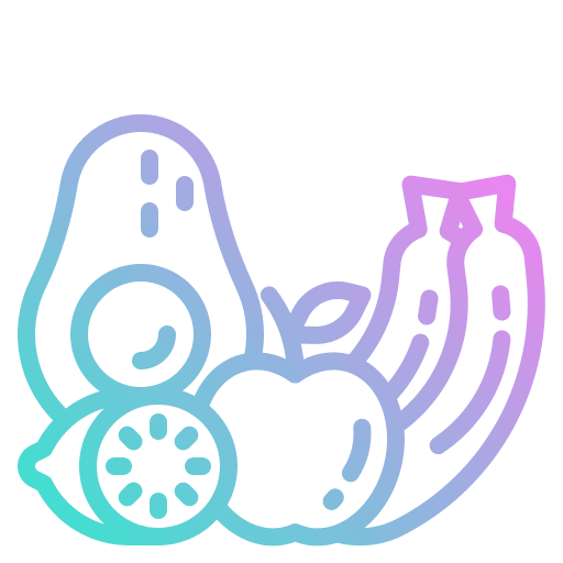 Fruit lemon diet avocado icon