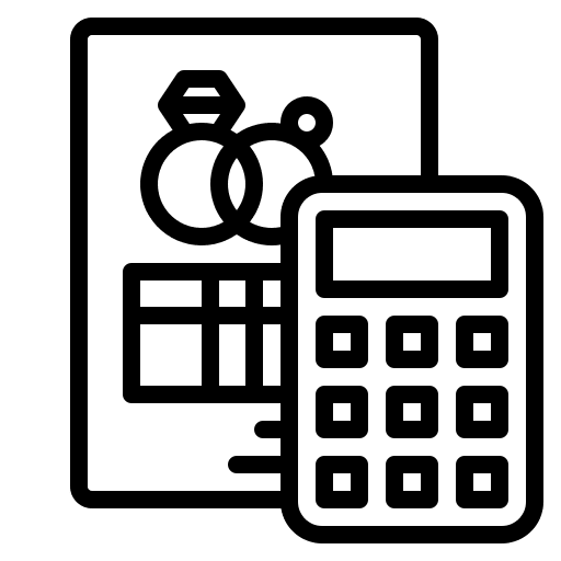 Budget budget marriage money icon