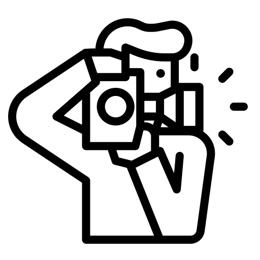 Photographer photographer photo camera user icon