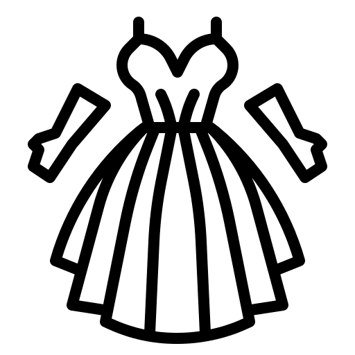 Bride clothing bride woman icon