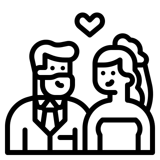 Wedding wedding people bride icon