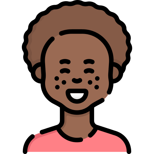 Boy brown hair boy kid and baby icon