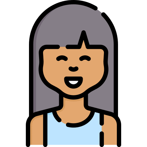 Girl black woman kid and baby child icon