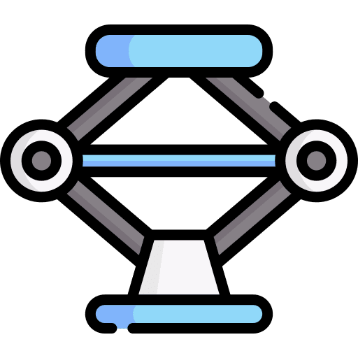 Hydraulic jack car service transport transportation icon