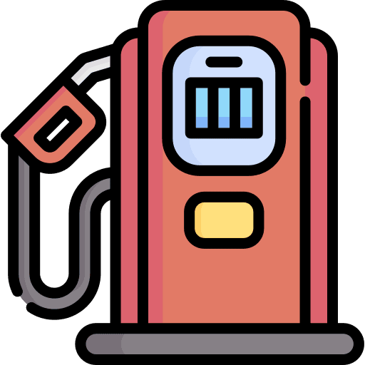 Gas station gas station fuel station fuel pump icon