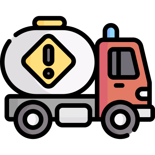 Oil truck oil tanker transportation oil tank icon