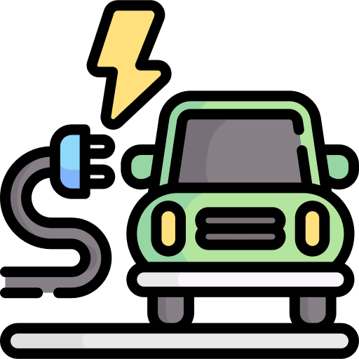 Electric station charging station electric station electric car icon