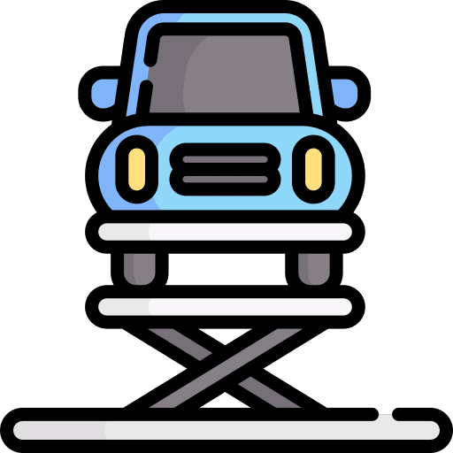 Car jack transportation car repair automobile icon