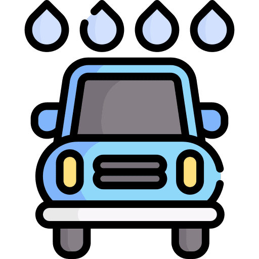 Car wash transportation car service transport icon
