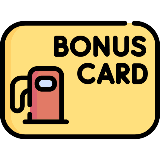 Card bonus transportation industry icon