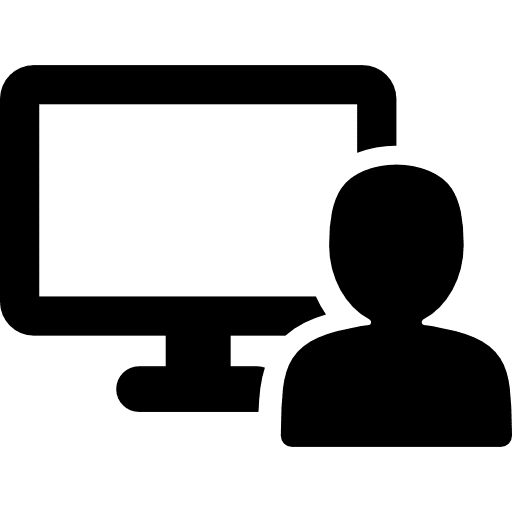 Computer user users social network network icon